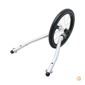 B-Ware CROOZER Jogger-Set für Zweisitzer ab 2018 für Fahrradanhänger Sportreifen Reifen