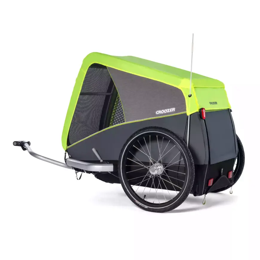 B-Ware Croozer Regenverdeck Regenschutz Fahrradanhänger Yellow Für Dog Jokke Xl  - 4044494150083
