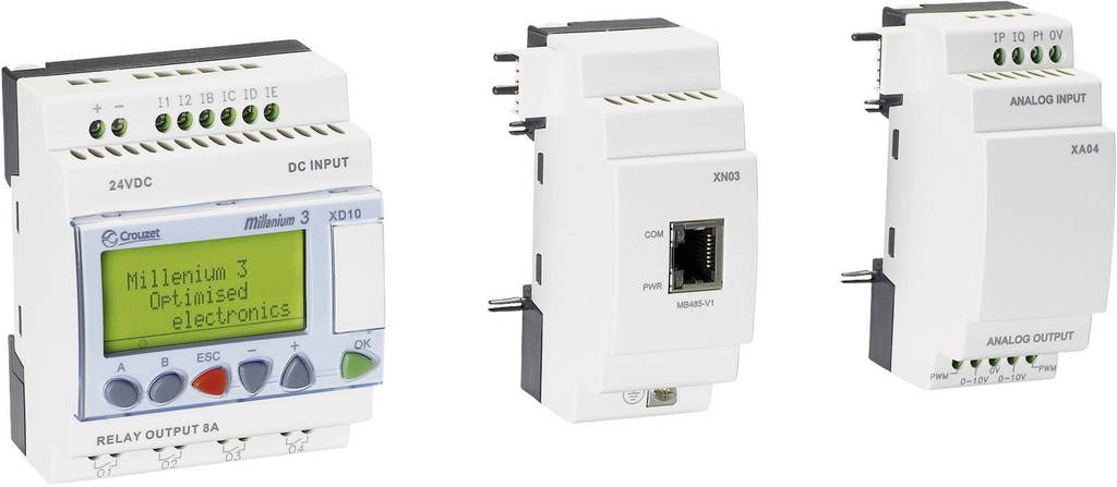 Crouzet Millenium 3 XD10 R 88970141 24 V/DC SPS-Steuerungsmodul - 3593150025902