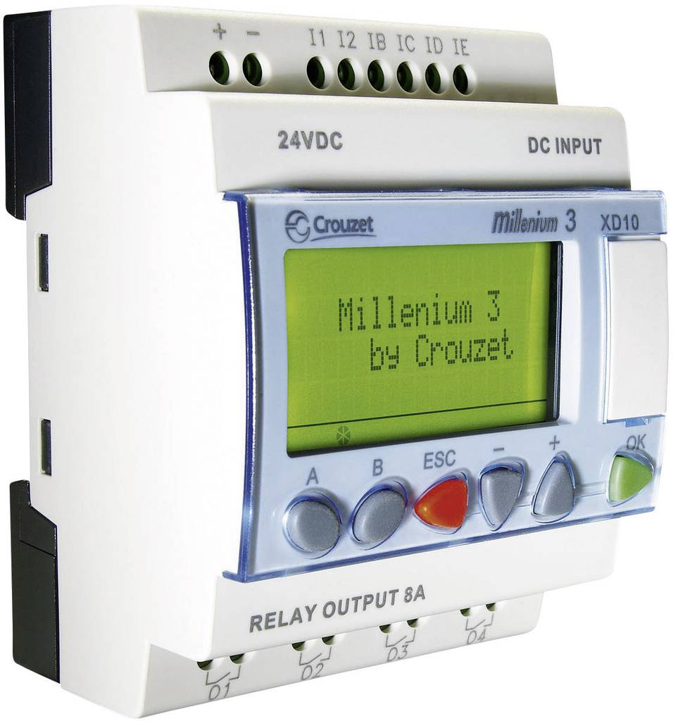 Crouzet Millenium 3 XD10 R 88970141 24 V/DC SPS-Steuerungsmodul - 3593150025902