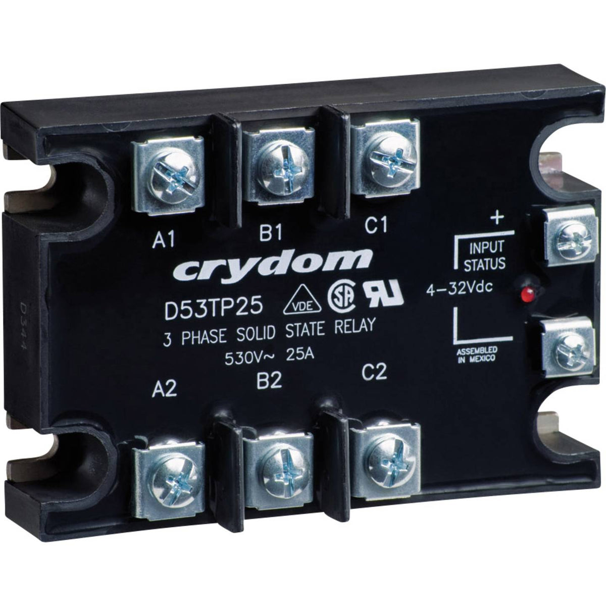 Crydom Halbleiterrelais Relais D53TP50D Schalteinheit 50A 530V Nullspannung - 4016138075717