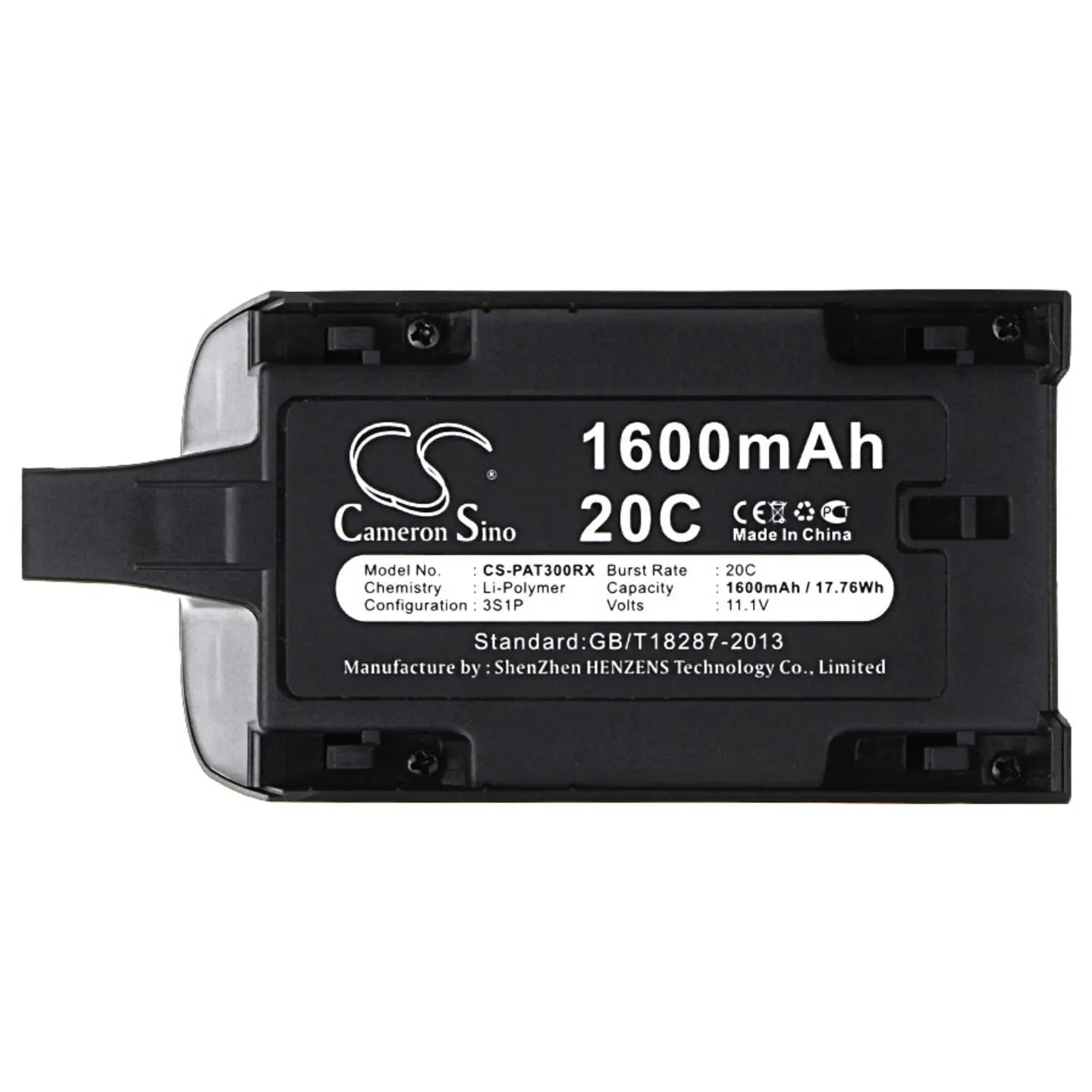 B-Ware Cs Cameron Sino Modellbau Akkupack Parrot Bebop Drone 3.0 11.1 V 1600m Ah - 4894128115205