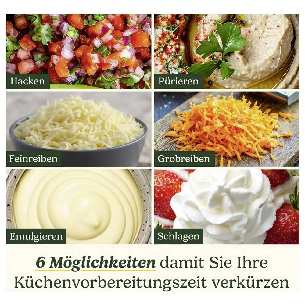 B-Ware Cuisinart Flex Prep 5 Küchenmaschine Food Processor Zerkleinerer 5 Cup 1,2 L - 3030050198683