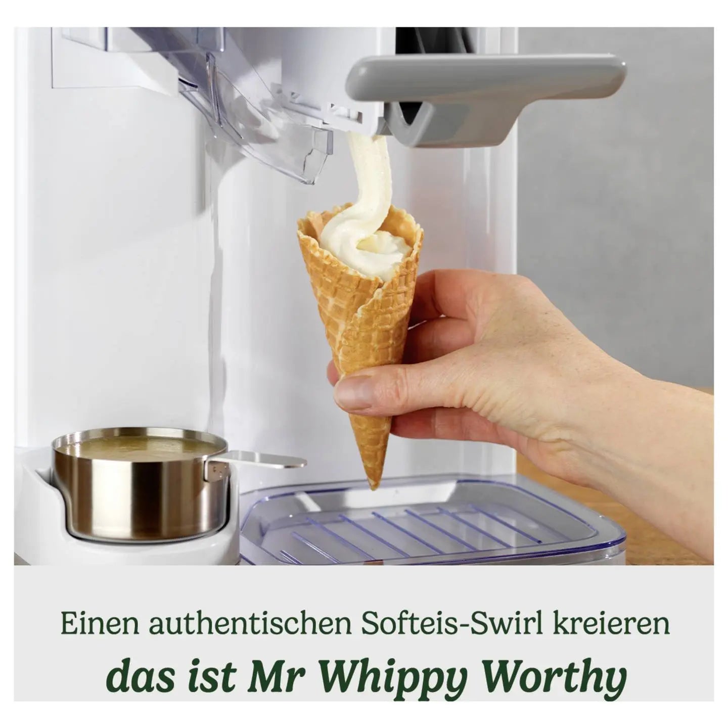 B-Ware Cuisinart Eismaschine Softeismaschine Eisbereiter Softeis Weiß Edelstahl 1,42 L - 3030050185775