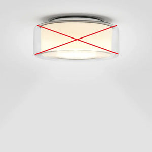 B-Ware Serien Lighting Curling Led Deckenleuchte Deckenlampe Leuchte Siehe Text/Foto