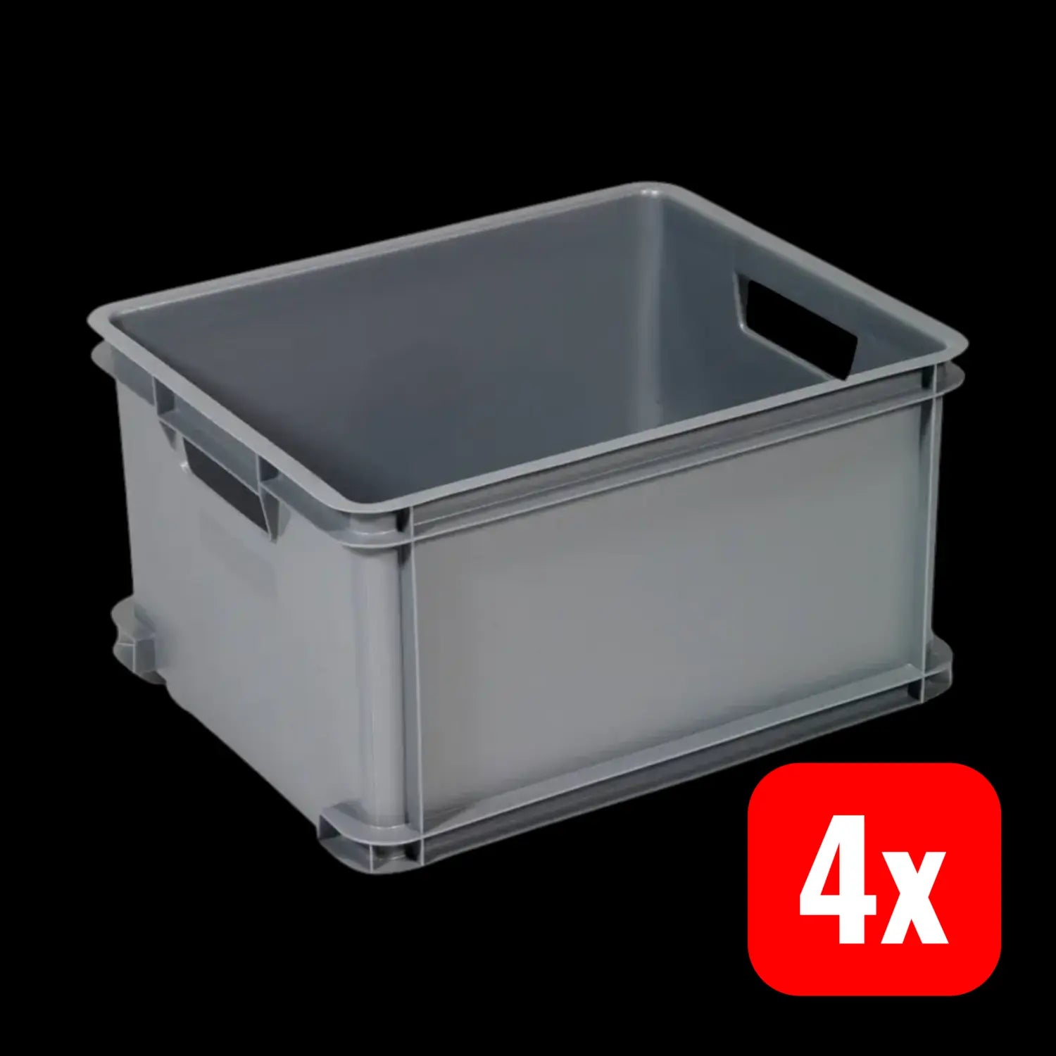 B-Ware Curver 156011 Aufbewahrungsbox Kiste Unibox Classic L Stapelbar Box 4 Stück - 3253921170018