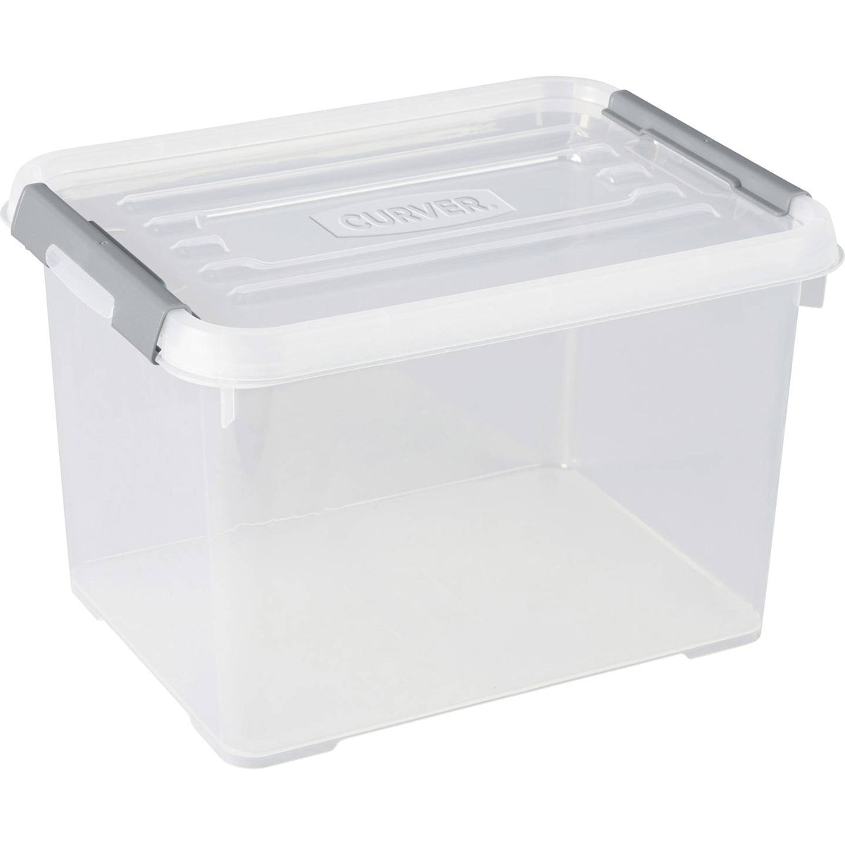 Curver HANDY+ Box Aufbewahrungsbehälter Kunststoffbox 20L transparent 2x - 5412006787994