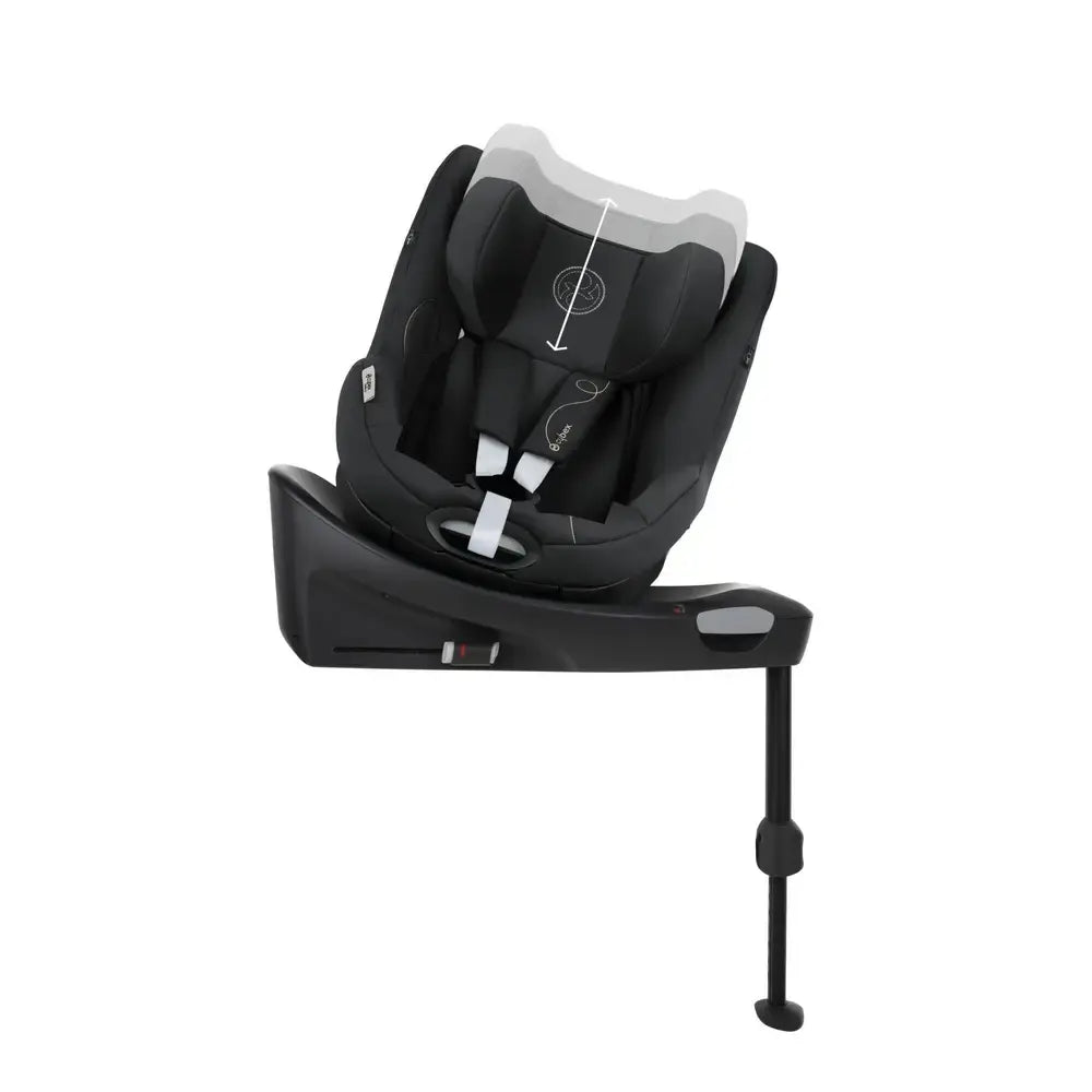 Cybex Auto Kindersitz Sitz Sirona I Size Moon Black Drehfunktion Kindersitz B-Ware - 4063846300587