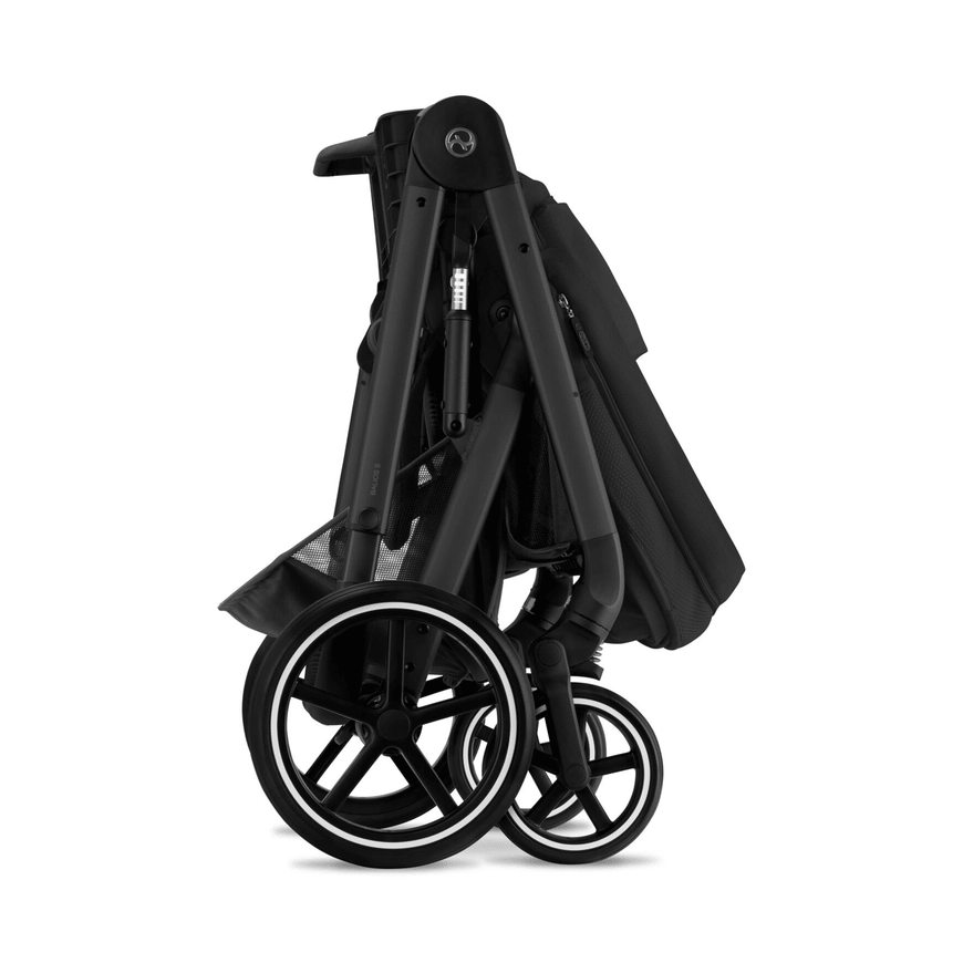 B-Ware Cybex Balios S Lux Kinderwagen Buggy Reisebuggy Babywagen Moon Black  - 4063846476107