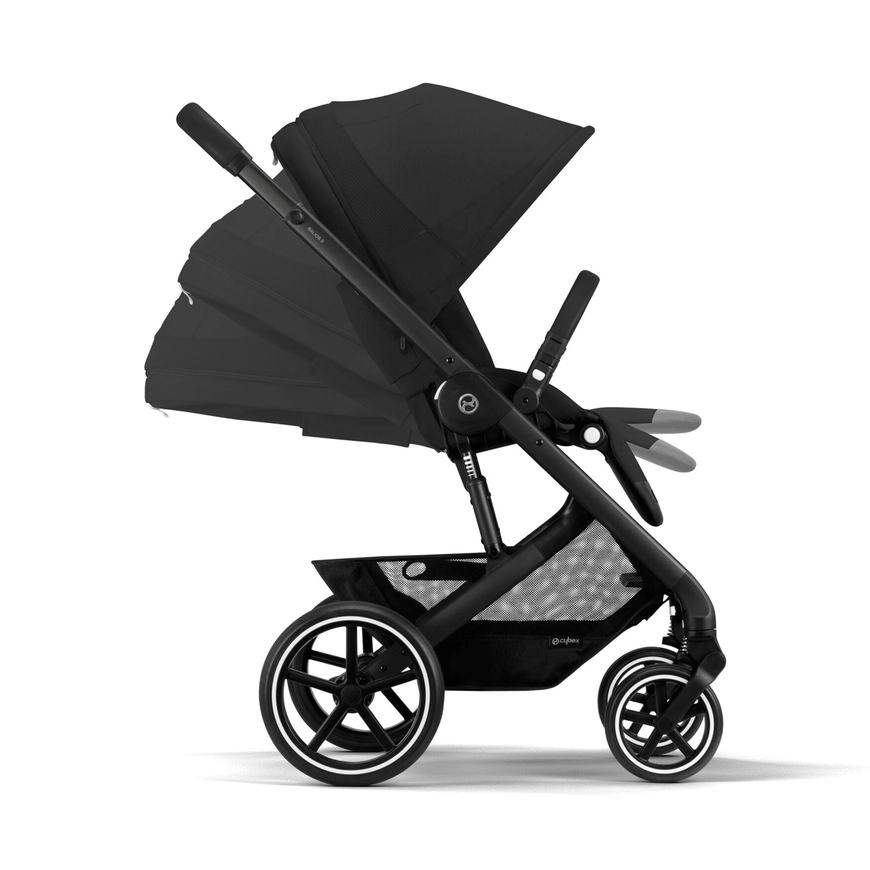 B-Ware Cybex Balios S Lux Kinderwagen Buggy Reisebuggy Babywagen Moon Black 841 - 4063846476107