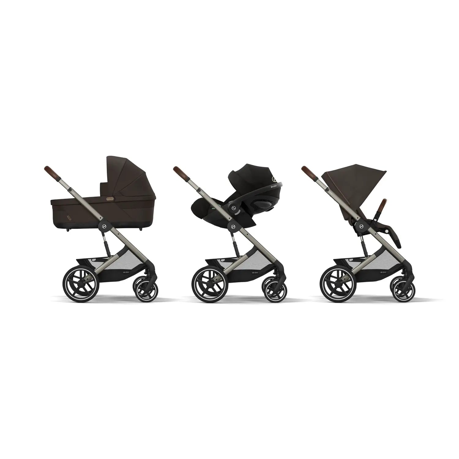 B-Ware Cybex Kinderwagen Buggy Balios S Lux Tpe Chocolate Brown Sitzeinheit Komfort - 4063846511259