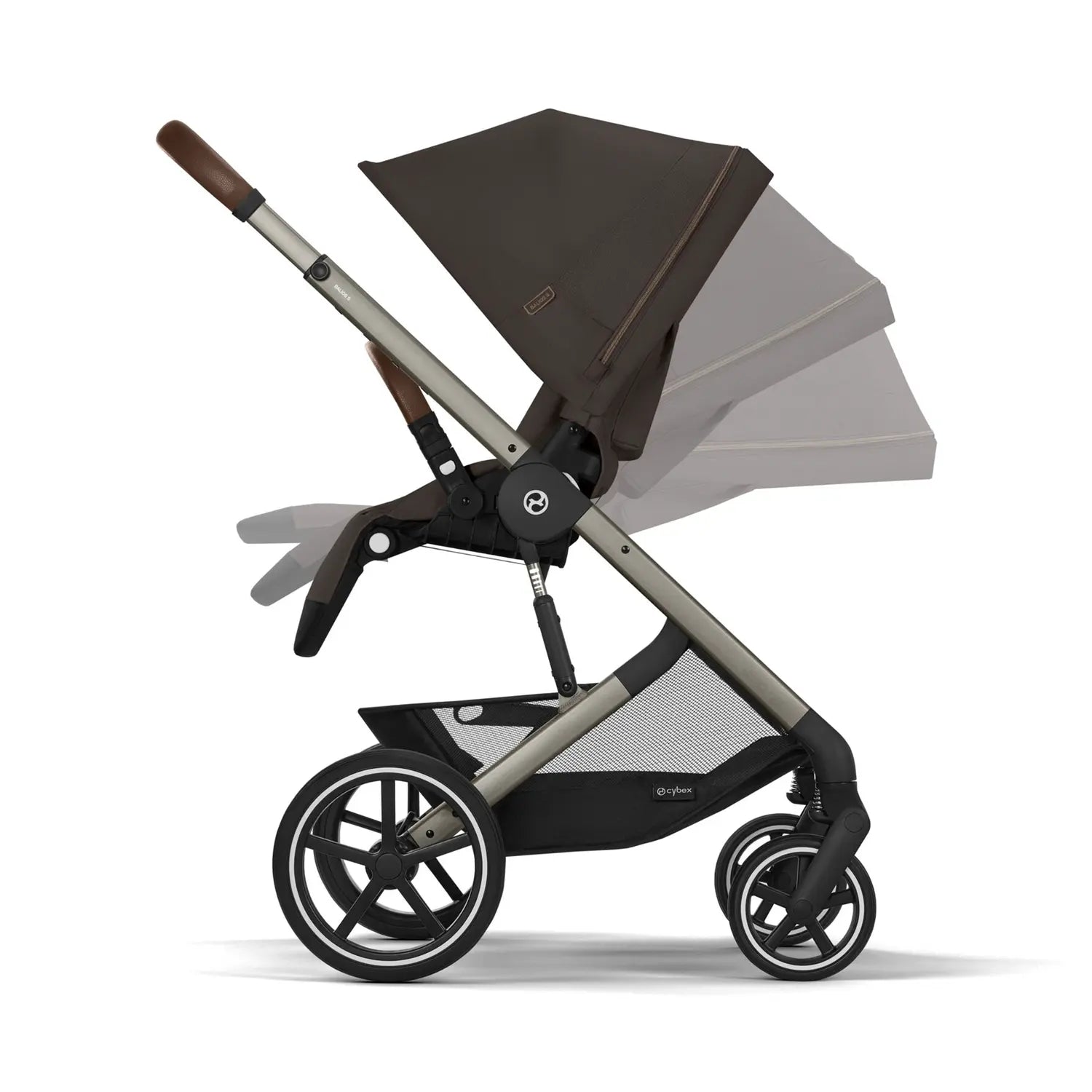 B-Ware Cybex Kinderwagen Buggy Balios S Lux Tpe Chocolate Brown Sitzeinheit Komfort - 4063846511259