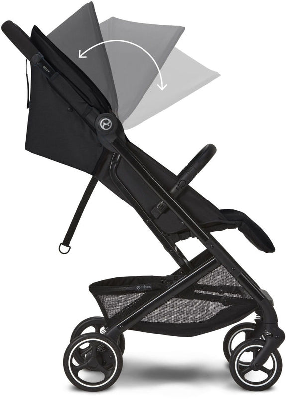 B-Ware Cybex Buggy Kinderwagen Beezy Moon Black 22 Gold Line Allradfederung - 4063846277131