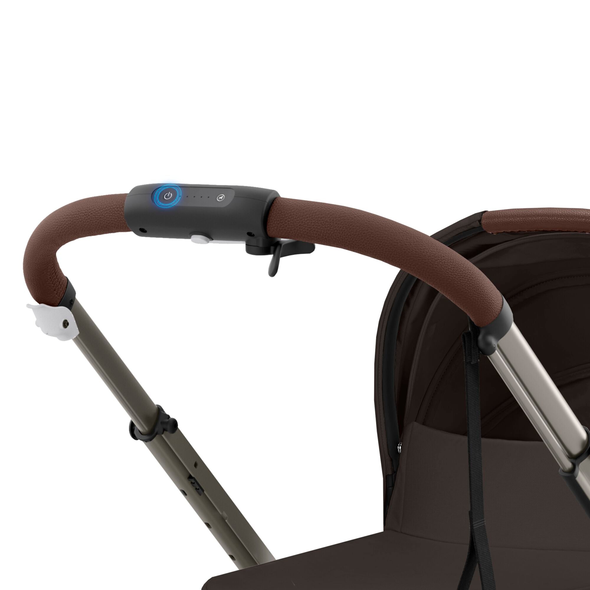 Cybex Gazelle Kinderwagen Buggy E Antrieb Gestell Chocolate Braun Sitzpaket - 4063846511648
