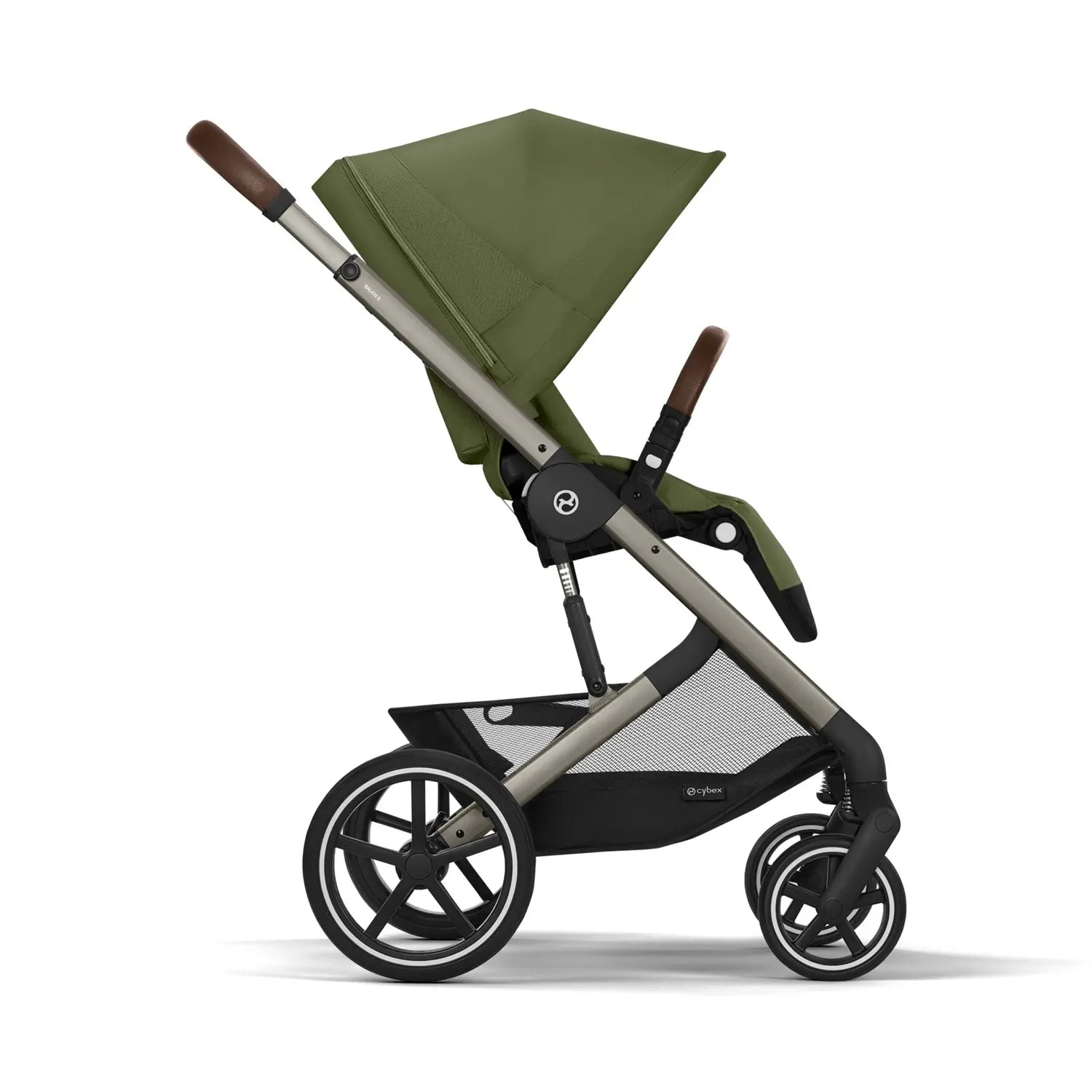 B-Ware Cybex Kinderwagen Buggy Balios S Lux Aufsatz Moss Green Sitz Komfort 25 26 - 4063846511204