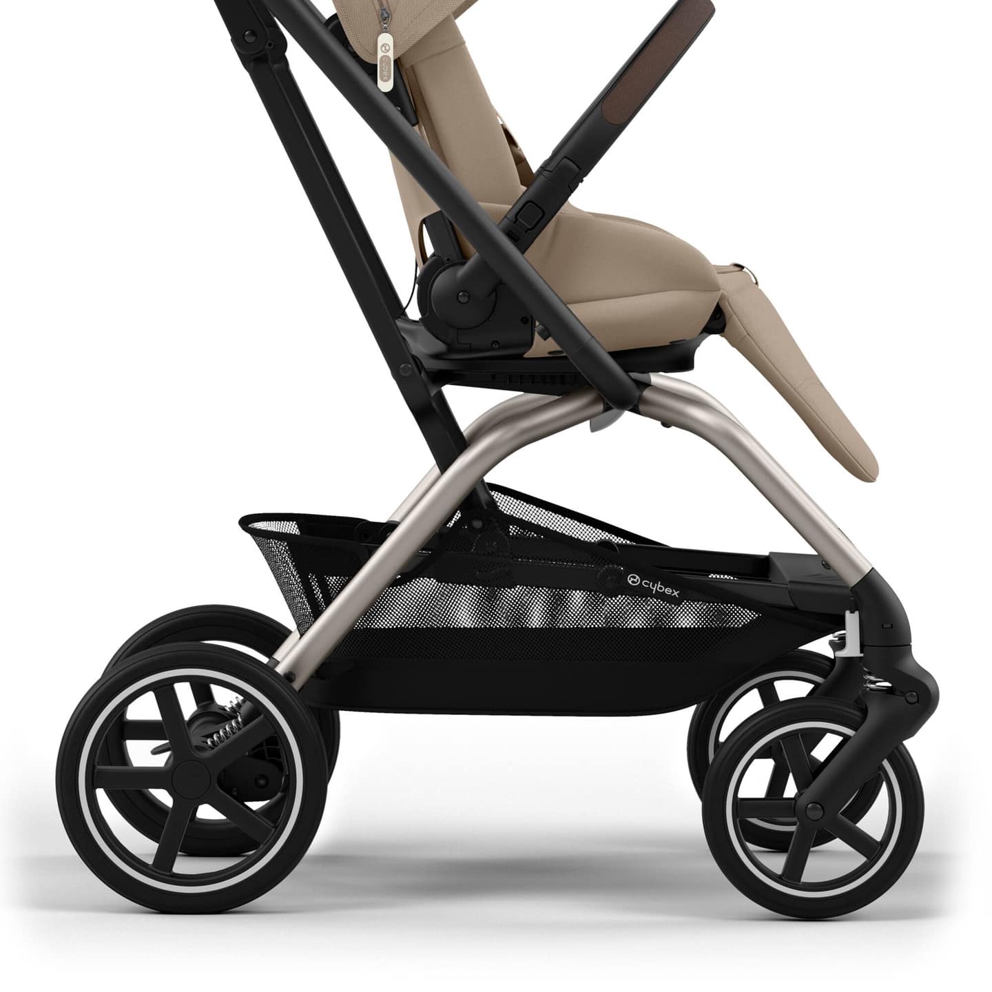 Cybex Kinderwagen Buggy Eezy S Twist Plus 2 Almond Beige 360 Grad Reisebuggy - 4063846450527
