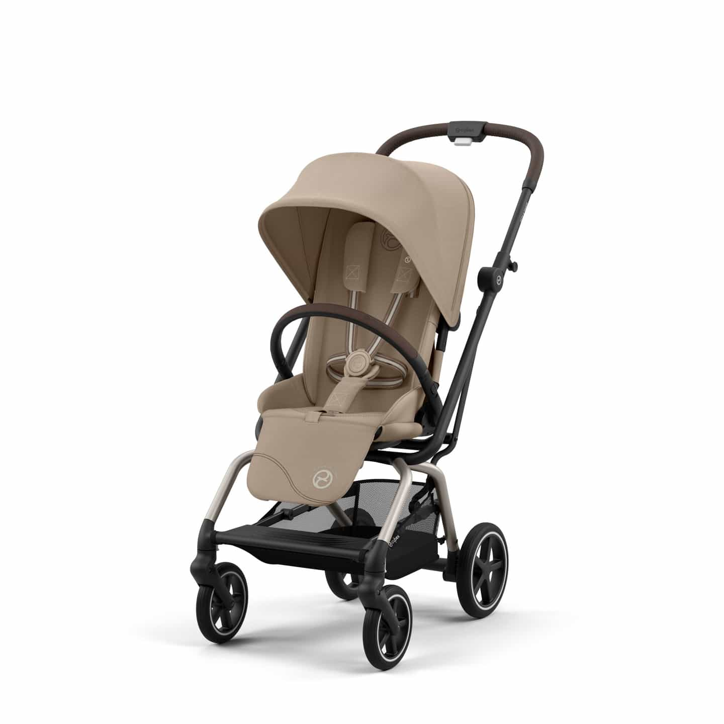 B-Ware Cybex Kinderwagen Buggy Eezy S Twist Plus 2 Almond Beige 360 Grad Reisebuggy467