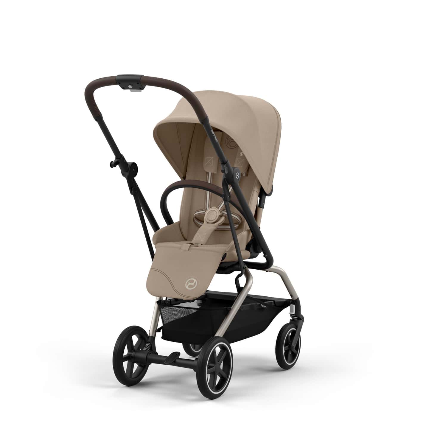 Cybex Kinderwagen Buggy Eezy S Twist Plus 2 Almond Beige 360 Grad Reisebuggy - 4063846450527