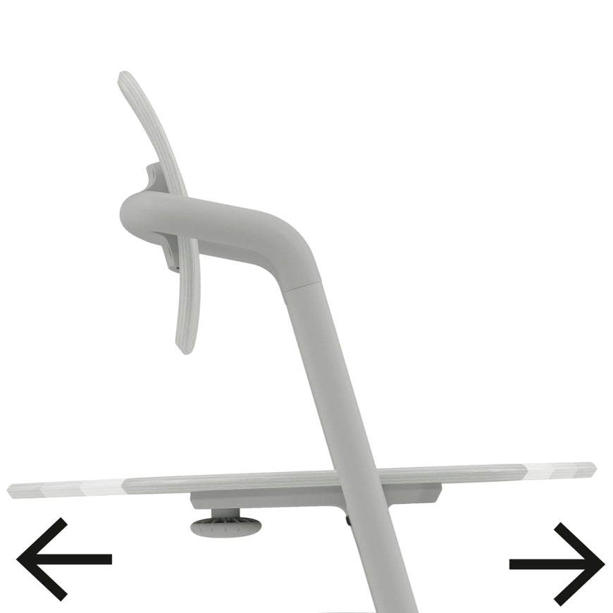 cybex LEMO Hochstuhl Stuhl Babyhochstuhl Suede Grey höhenverstellbar - 4063846288618