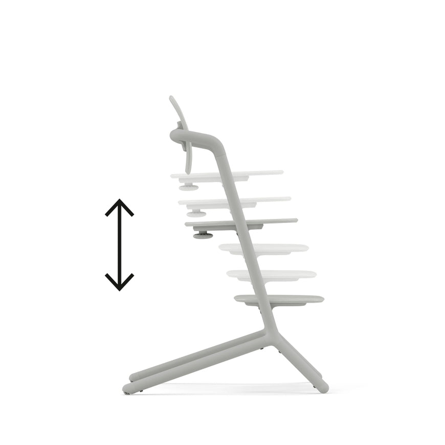 cybex LEMO Hochstuhl Stuhl Babyhochstuhl Suede Grey höhenverstellbar - 4063846288618