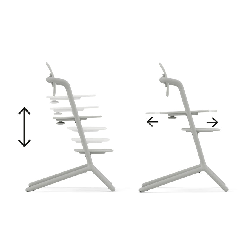 cybex LEMO Hochstuhl Stuhl Babyhochstuhl Suede Grey höhenverstellbar - 4063846288618