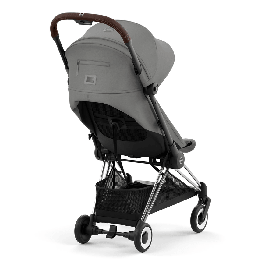 B-Ware Cybex Platinum Buggy Reisebuggy Kinderwagen Mirage Grey Chrome Rahmen