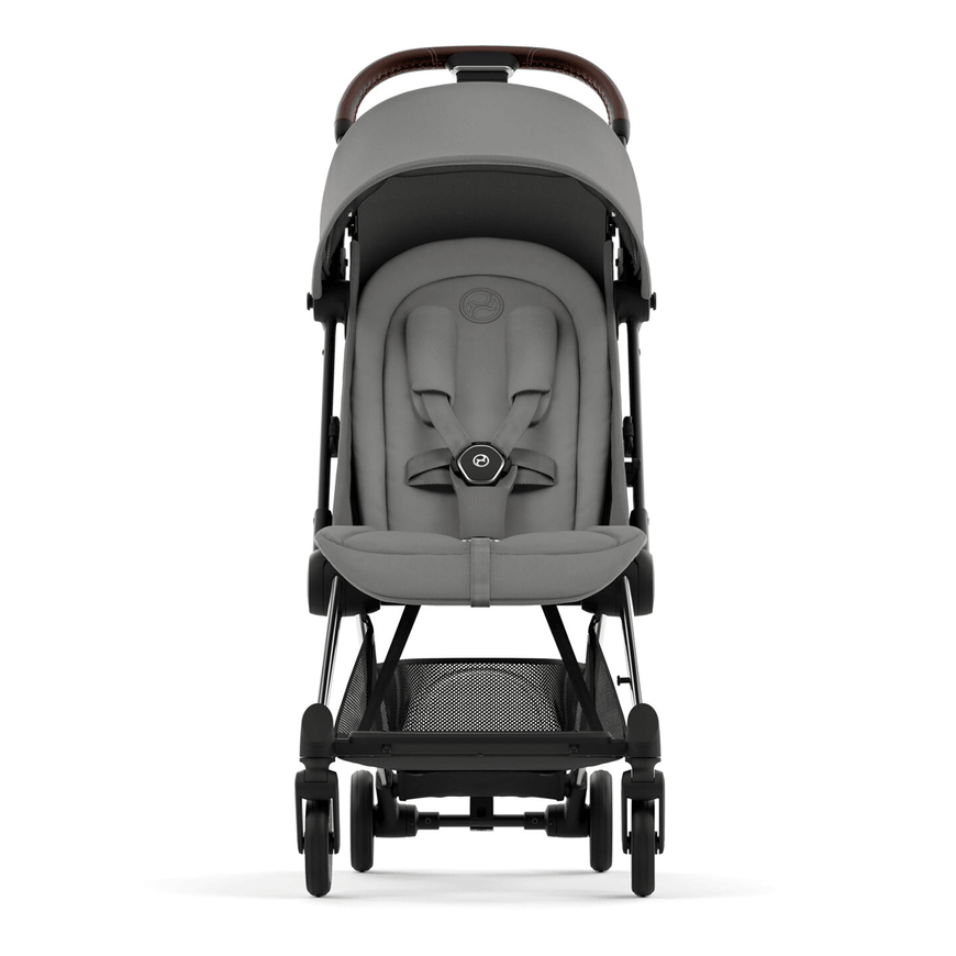 B-Ware Cybex Platinum Buggy Reisebuggy Kinderwagen Mirage Grey Chrome Rahmen