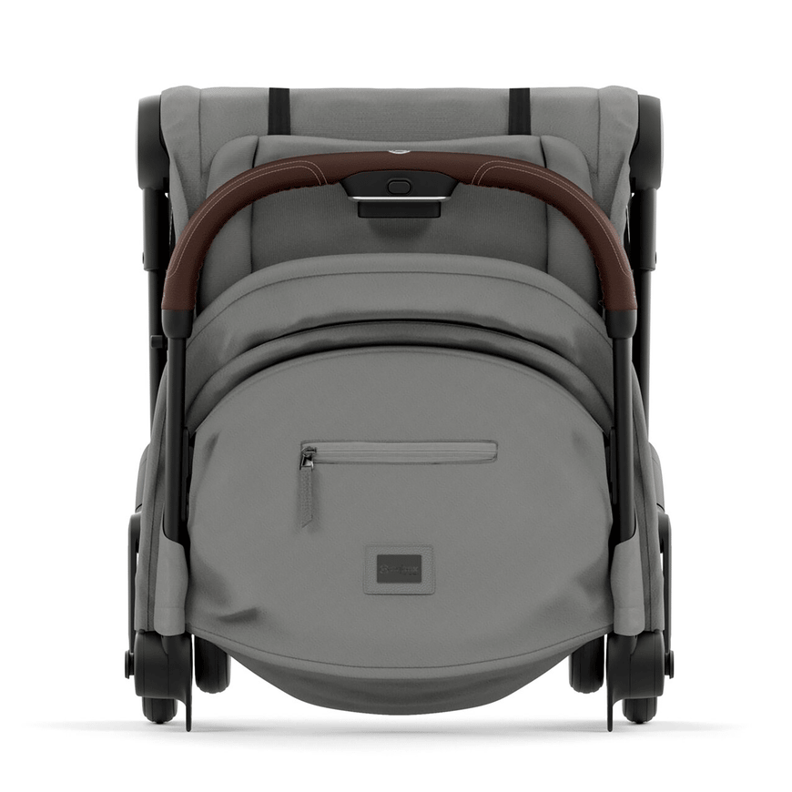 B-Ware Cybex Platinum Buggy Reisebuggy Kinderwagen Mirage Grey Chrome Rahmen