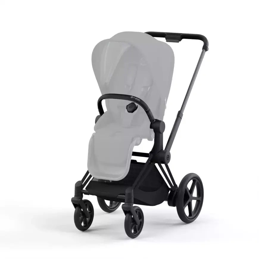 B-Ware Cybex Kinderwagen Gestell Rahmen E Kinderwagen E Priam Matt Black Platinum - 4063846135370