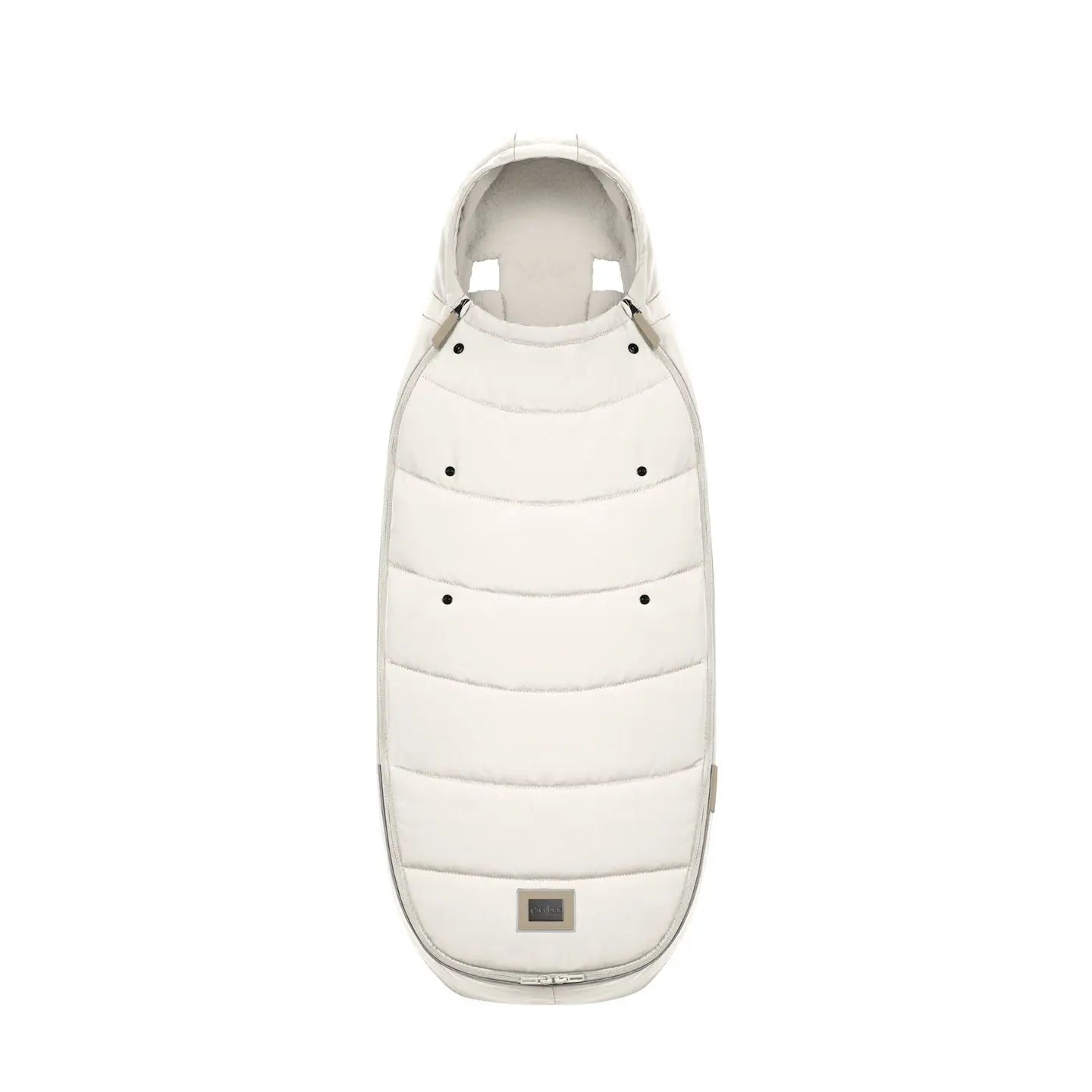 B-Ware Cybex Platinum Fußsack Schlafsack Kinderwagen Off White Teddyfleece Universal - 4063846413171