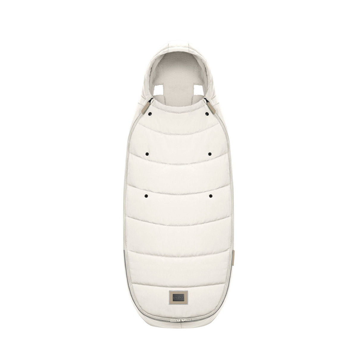 cybex PLATINUM Fußsack Schlafsack Kinderwagen Off White Teddyfleece Universal - 4063846413171
