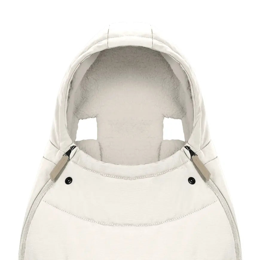 B-Ware Cybex Platinum Fußsack Schlafsack Kinderwagen Off White Teddyfleece Universal - 4063846413171