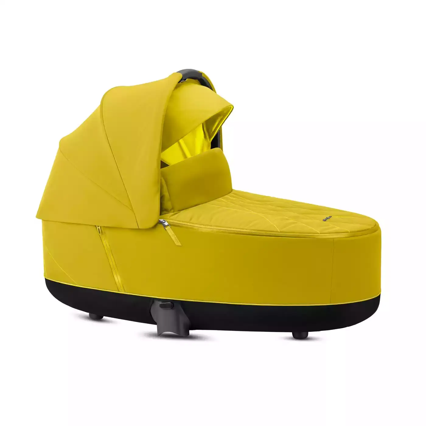 B-Ware Cybex Platinum Priam Babywanne Aufsatz Kinderwagen Lux Carry Cot Mustard Yellow
