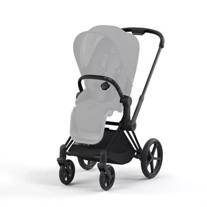 B-Ware Cybex Kinderwagen Buggy Rahmen Priam Gestell Matt Black Einkaufskorb Faltbar