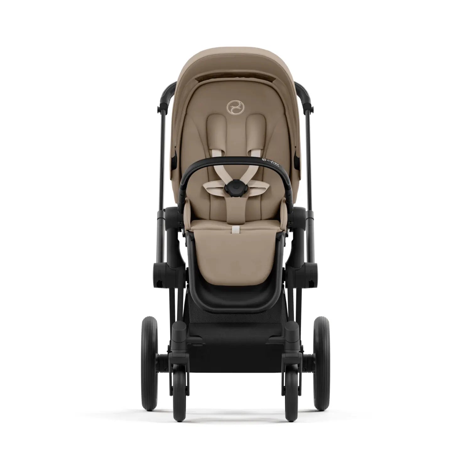 B-Ware Cybex Platinum Sitzpaket Aufsatz Priam Bezug Cozy Beige Florales Muster - 4063846452514