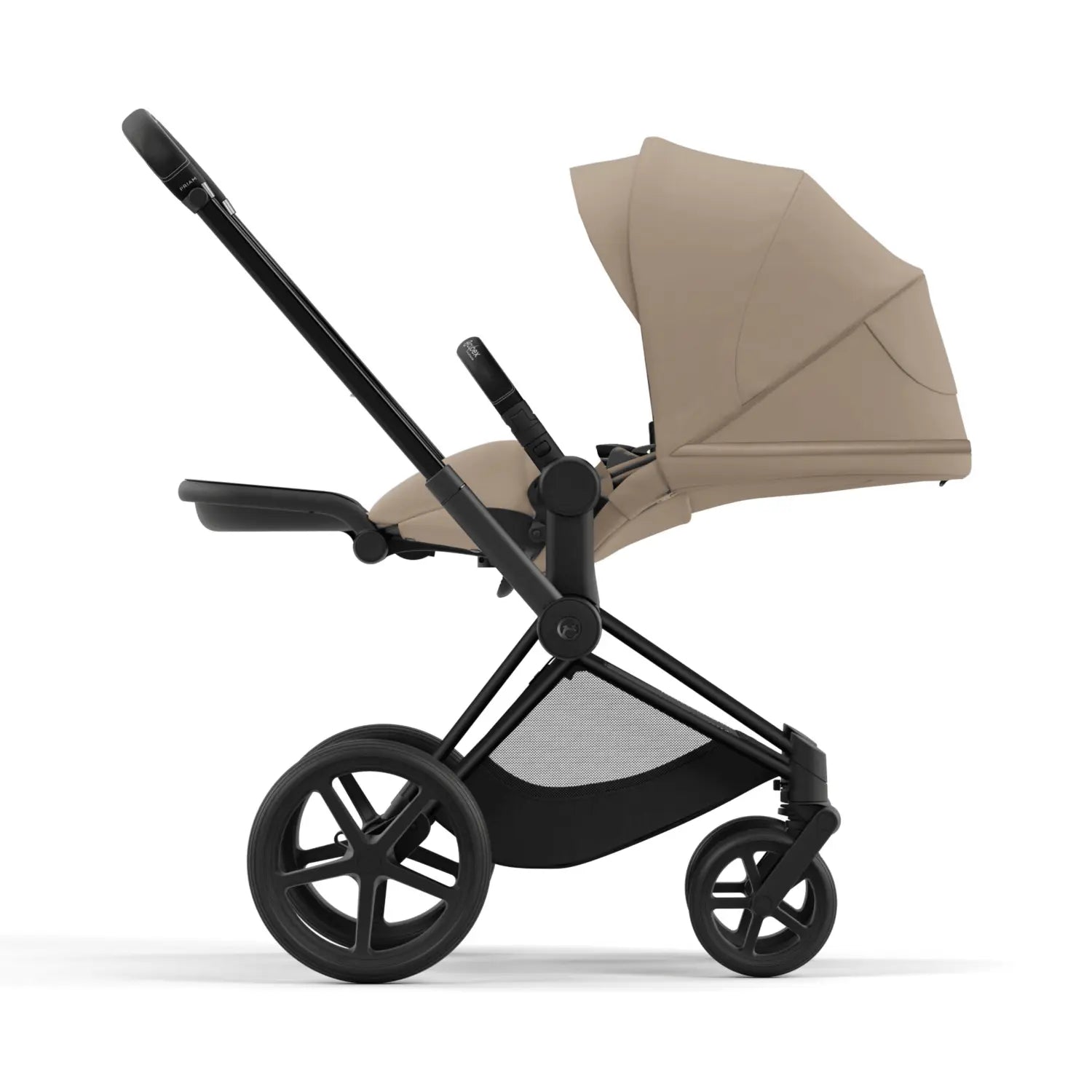 B-Ware Cybex Platinum Sitzpaket Aufsatz Priam Bezug Cozy Beige Florales Muster - 4063846452514