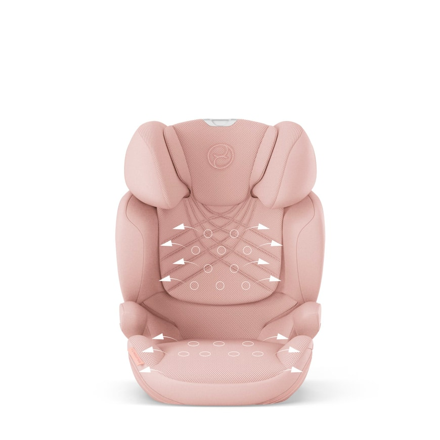 Cybex Platinum Solution T I Fix Kindersitz Kinderautositz Sitz Peach Pink Plus B-Ware - 4063846380350