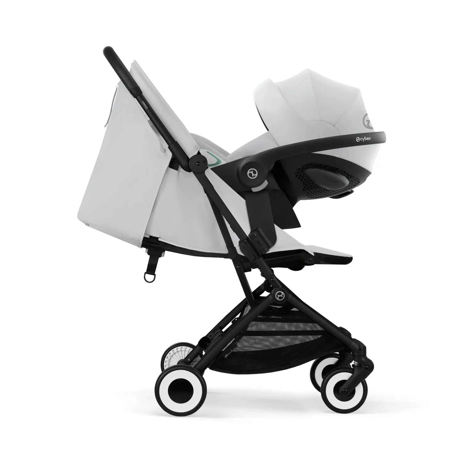 B-Ware Cybex Reisebuggy Kinderwagen Orfeo Blk Fog Grey Liegeposition Trageriemen - 4063846512911