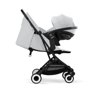 B-Ware Cybex Reisebuggy Kinderwagen Orfeo Blk Fog Grey Liegeposition Trageriemen