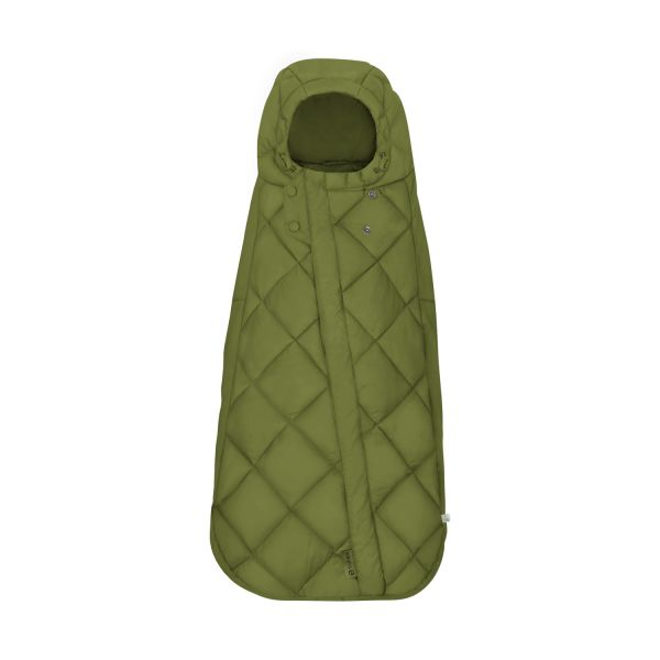 Cybex Snøgga 2 Mini Fußsack Bunting Bag Nature Green Kinderwagenzubehör Pucksack B-Ware
