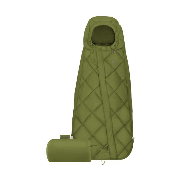 Cybex Snøgga 2 Mini Fußsack Bunting Bag Nature Green Kinderwagenzubehör Pucksack B-Ware