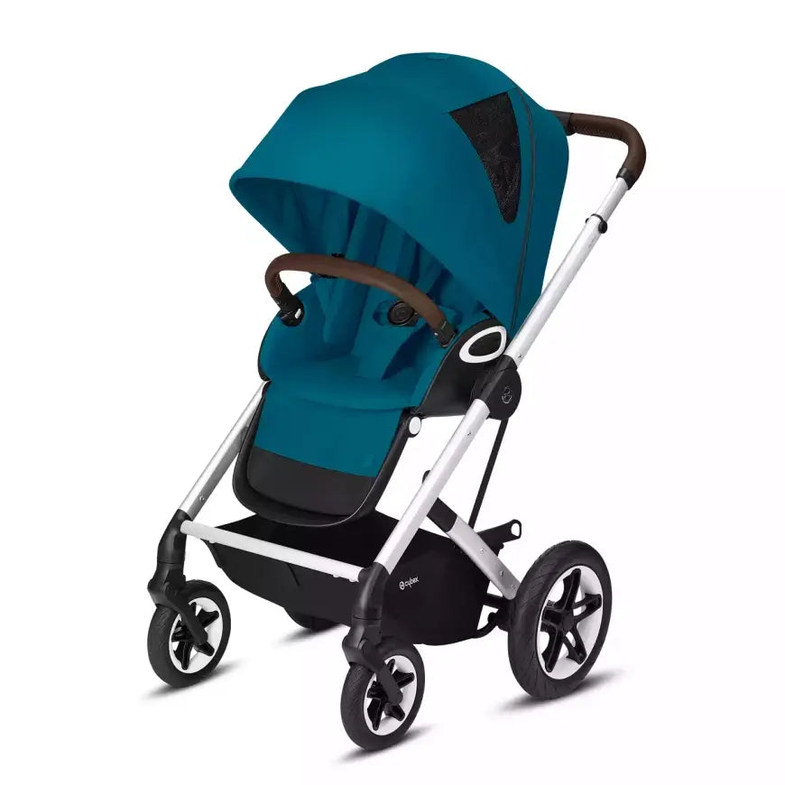 B-Ware Cybex Kinderwagen Buggy Talos S Lux River Blue Allradfederung All Terrain Räder - 4058511894614
