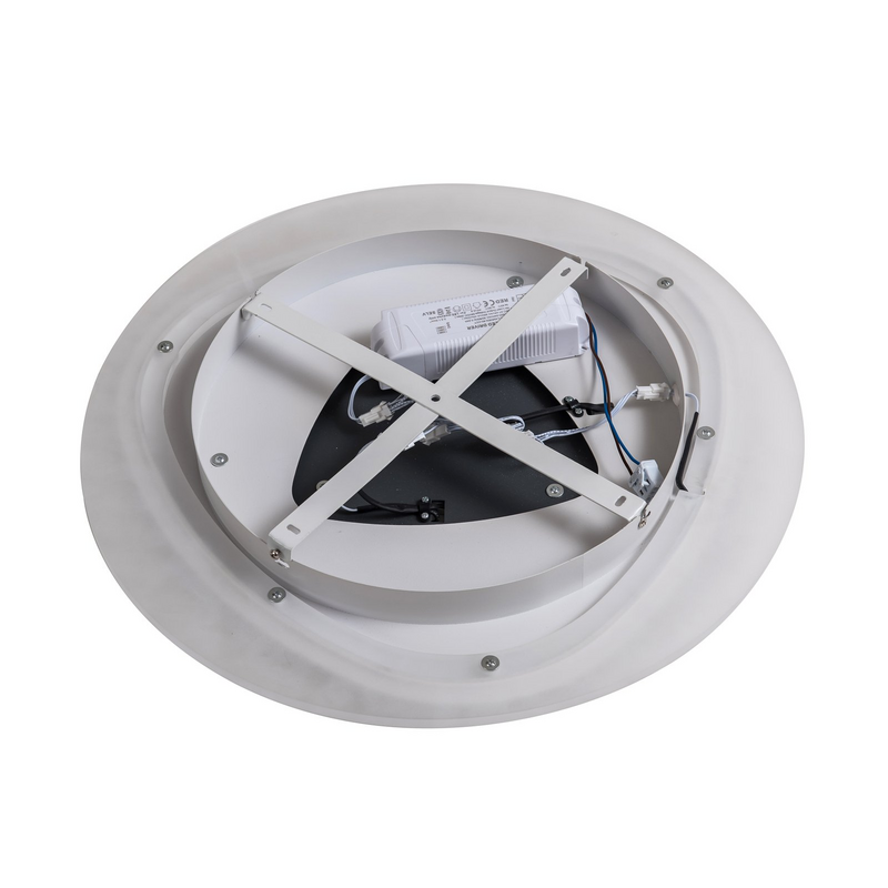 B-Ware Lindby Deckenleuchte Deckenlampe Led Rebeka Fernbedienung Rund Weiß Anthrazit208
