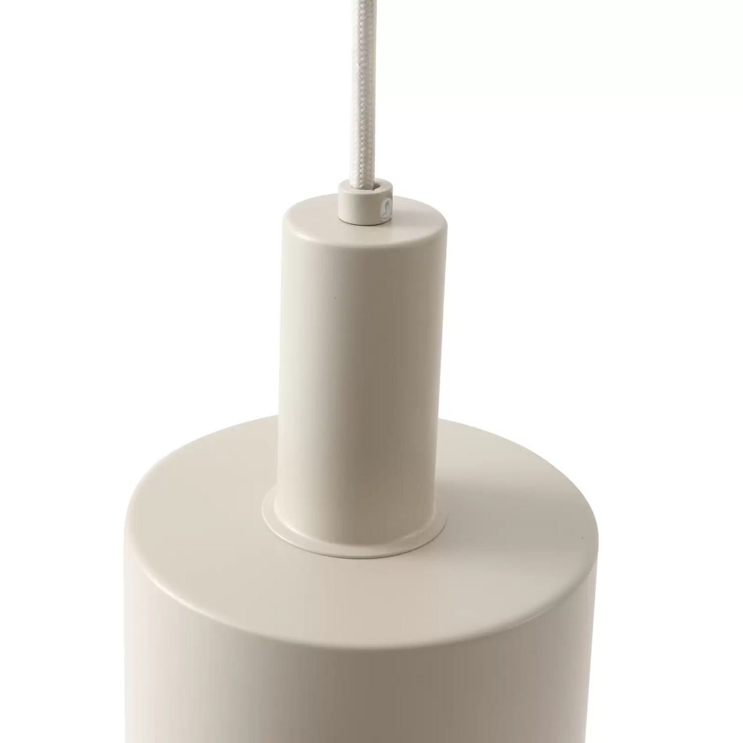B-Ware Lindby Hängelampe Ovelia Beige Rund Hängeleuchte Leuchte Pendellampe Lampe E27