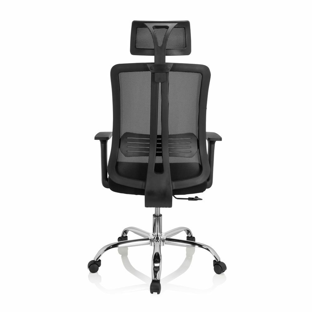 hjh OFFICE ZH 200 Chaise de bureau pivotante noire