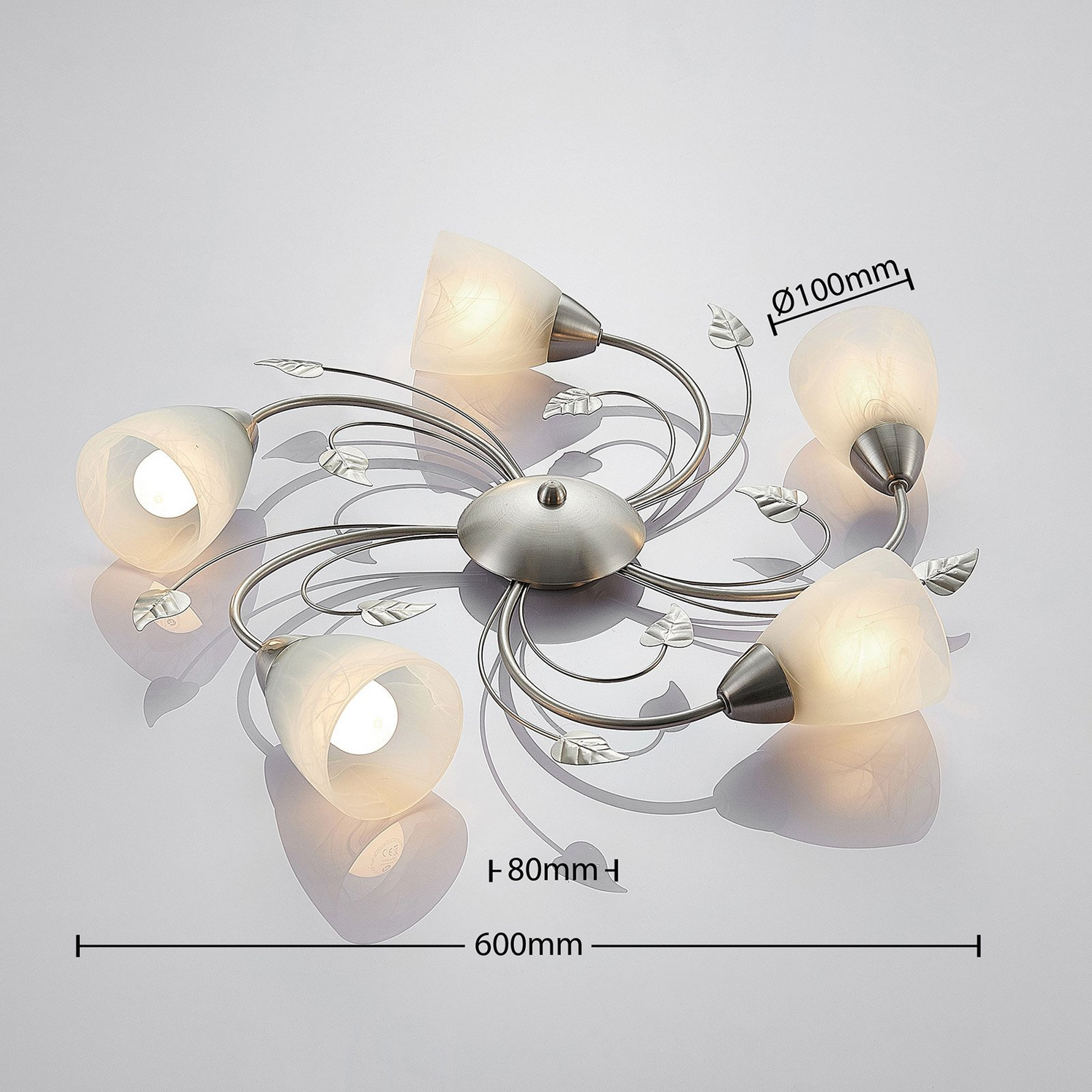 Suspension Lindby Yannie, luminaire, lampe suspendue, LED E14