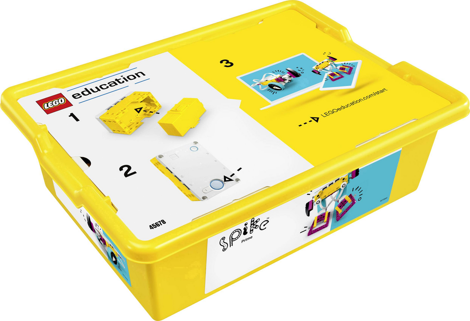 LEGO Education SPIKE Prime, ensemble de base SPIKE Prime, jouet pour enfants, brique
