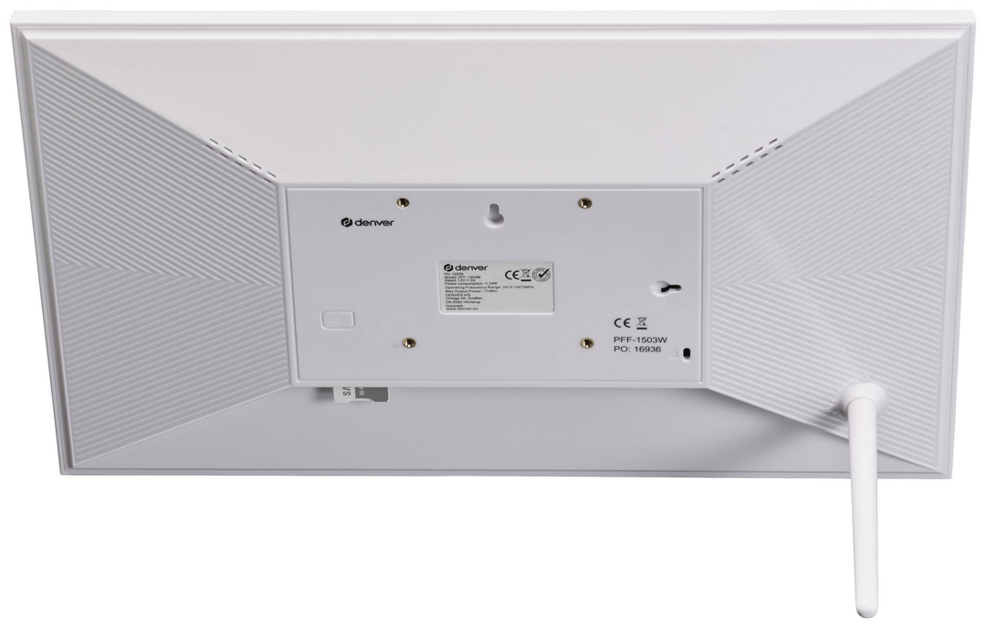 Denver Pff1503w Digitaler Wi Fi Bilderrahmen Bilderrahmen Rahmen 39.6cm 15.6 Zoll B-Ware - 5706751067952