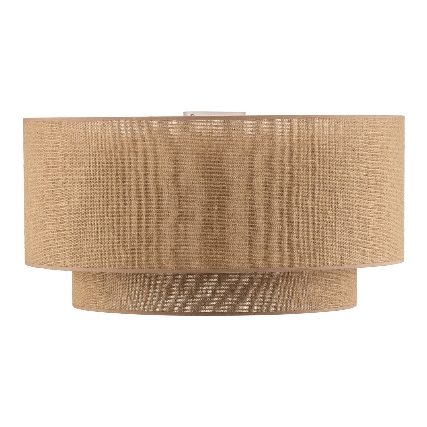 B-Ware Euluna Boho Jute Deckenleuchte Deckenlampe Deckenlicht Leuchte Naturbraun ø60cm