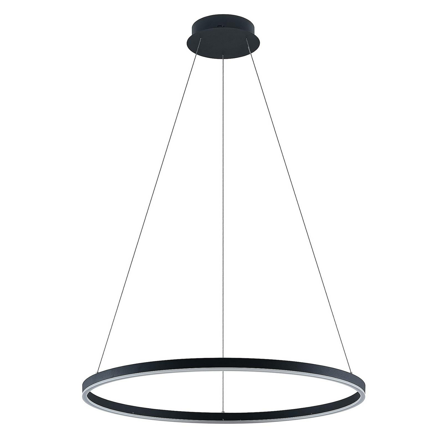 B-Ware Arcchio Albiona Led Hängeleuchte Hängeleuchte Lampe ø 80 Cm 46,8 W Schwarz W933